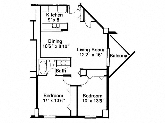 Kalmia Large floor plan